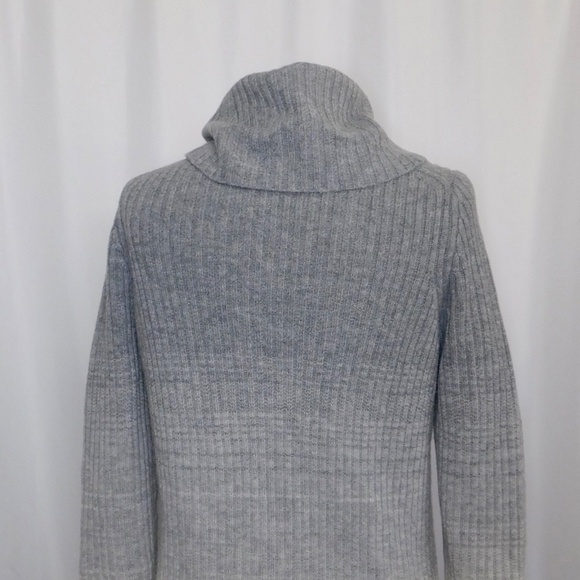 Women’s THEORY Madalina Ombré Charmant Turtleneck Sweater Wool Cashmere Small - Picture 8 of 11